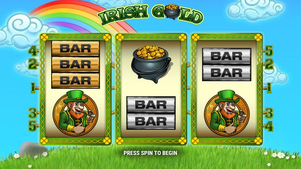 Screenshot of Irish Gold slot from Play’n Go