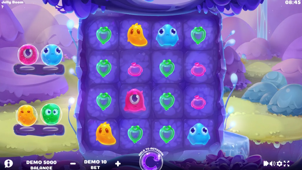 Screenshot of Jelly Boom slot from Evoplay Entertainment