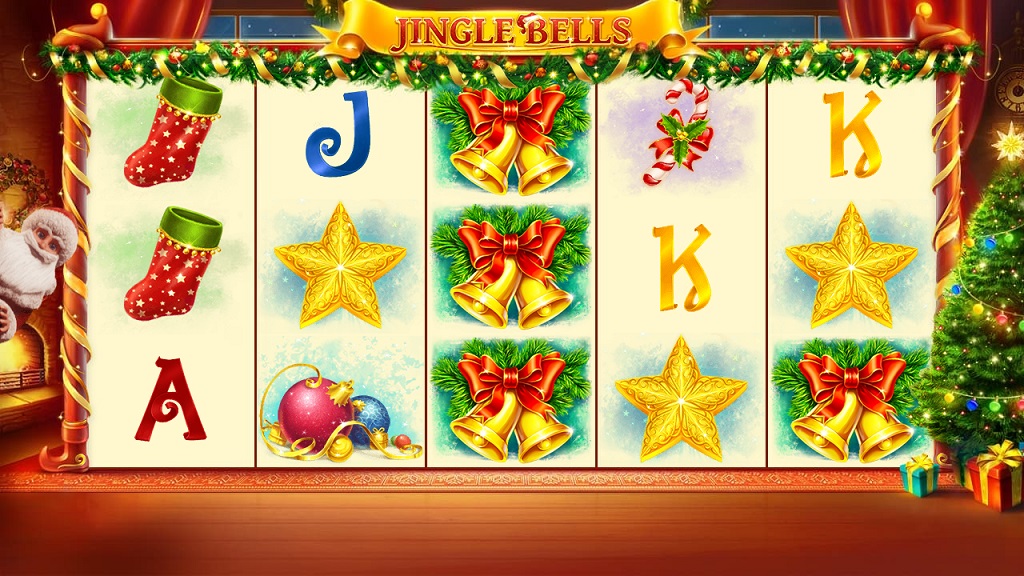 Screenshot of Jingle Bells slot from Red Tiger Gaming