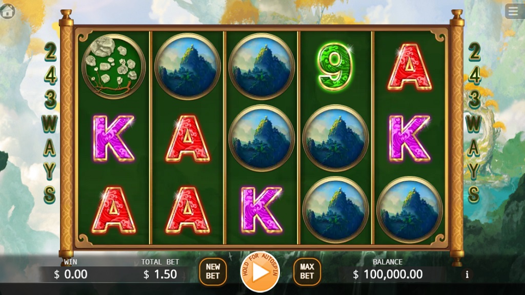 Screenshot of Jingwei slot from Ka Gaming