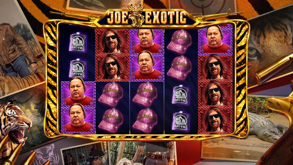 Screenshot of Joe Exotic slot from Red Tiger Gaming