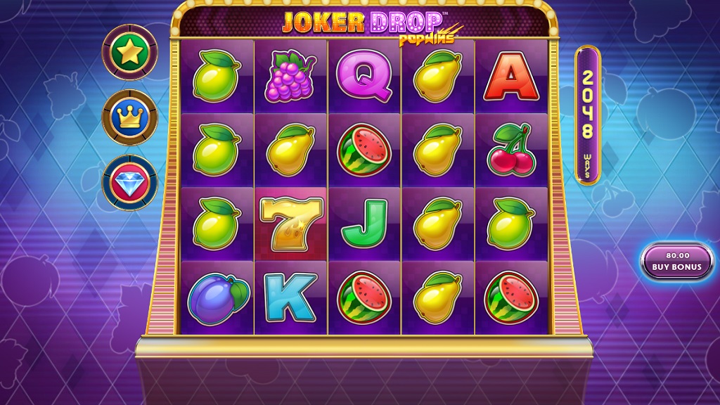 Screenshot of Joker Drop slot from StakeLogic