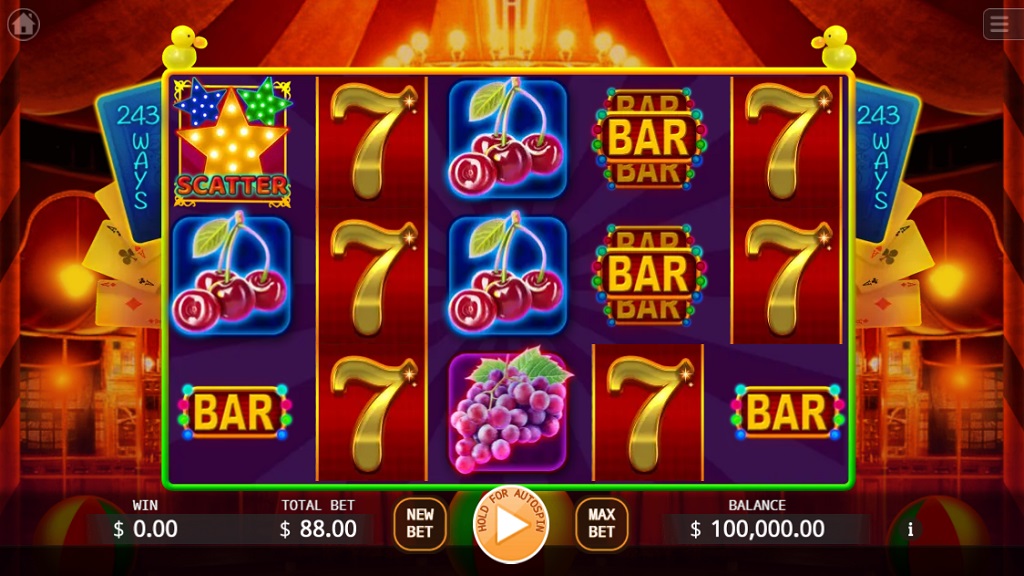 Screenshot of Joker Fruit slot from Ka Gaming