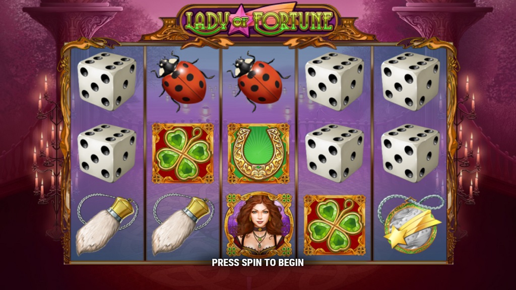 Screenshot of Lady of Fortune slot from Play’n Go