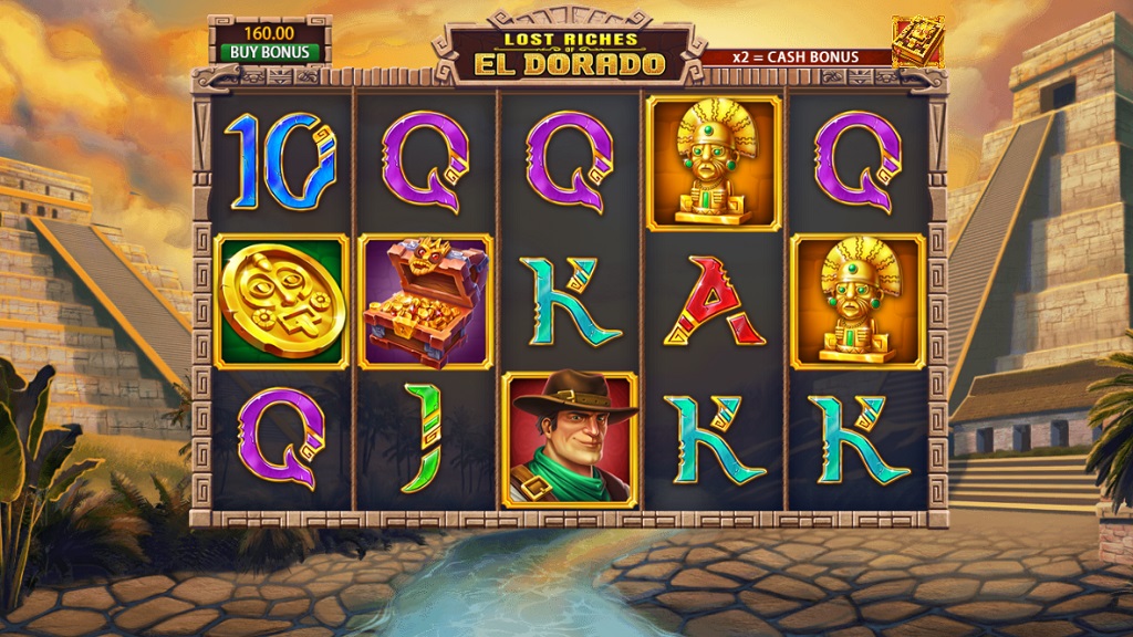 Screenshot of Lost Riches of El Dorado slot from StakeLogic