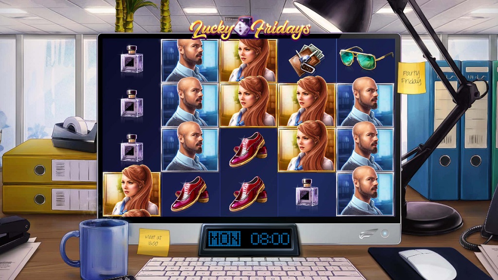 Screenshot of Lucky Fridays slot from Red Tiger Gaming