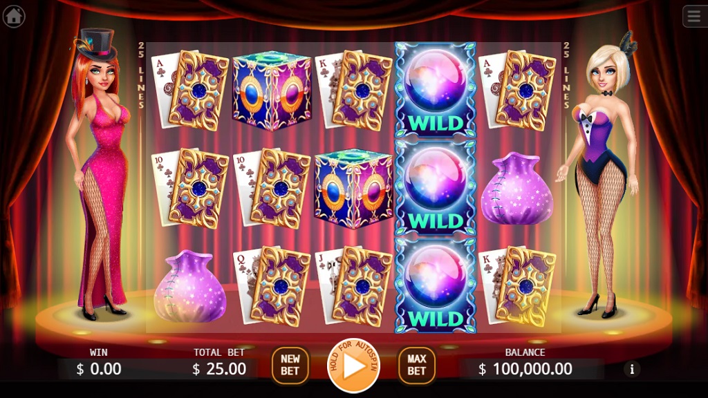 Screenshot of Magic Queen slot from Ka Gaming