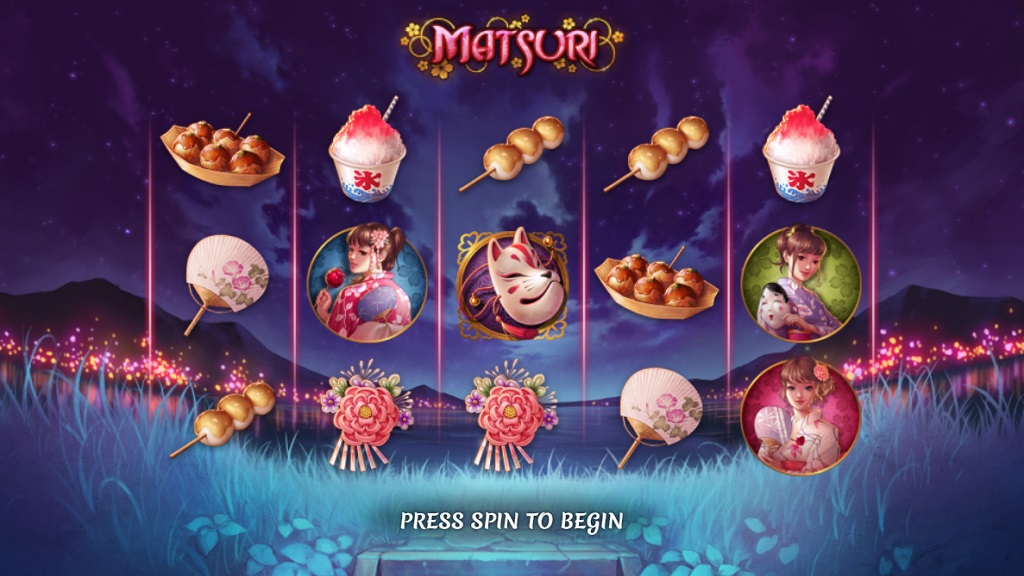 Screenshot of Matsuri slot from Play’n Go