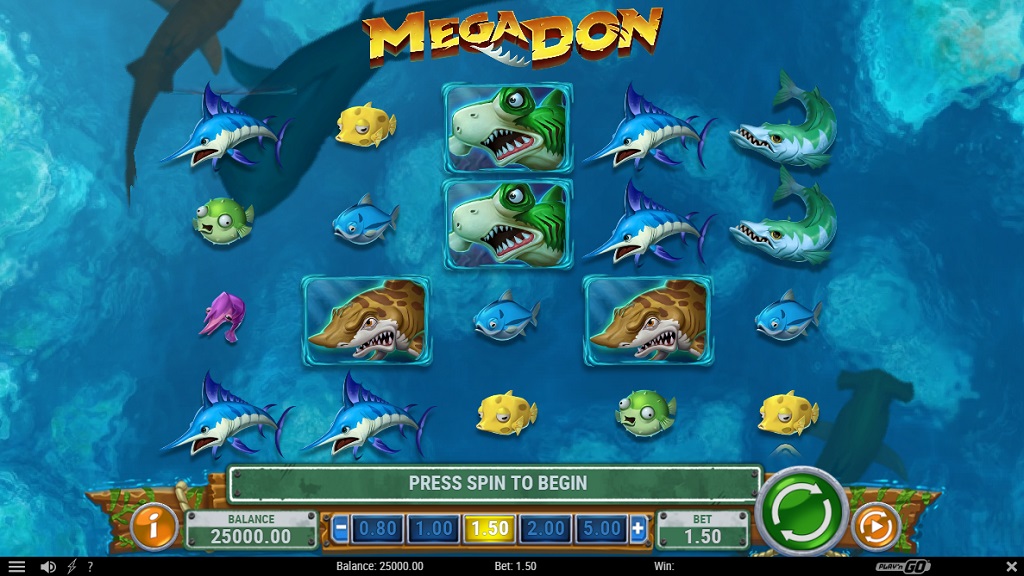 Screenshot of Mega Don slot from Play’n Go
