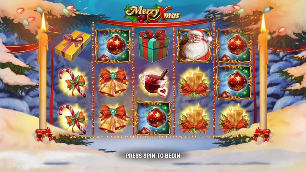 Screenshot of Merry Xmas slot from Play’n Go