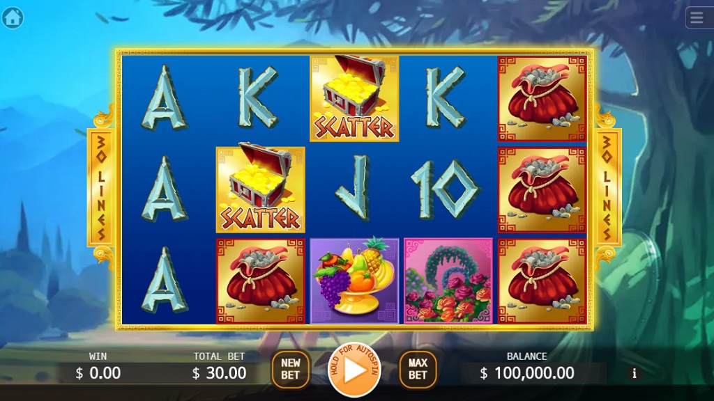 Screenshot of Midas Touch slot from Ka Gaming