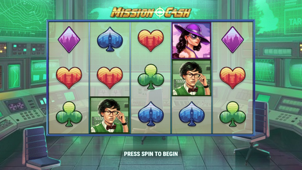 Screenshot of Mission Cash slot from Play’n Go