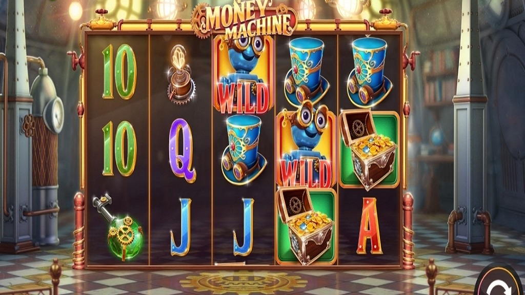 Screenshot of Money Machine slot from Red Tiger Gaming