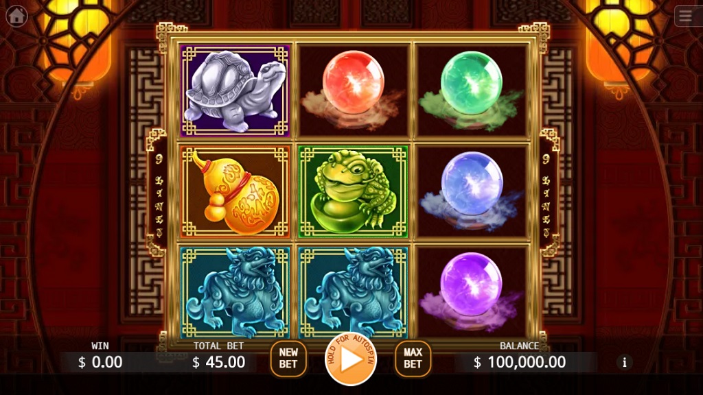 Screenshot of Nine Lucks slot from Ka Gaming