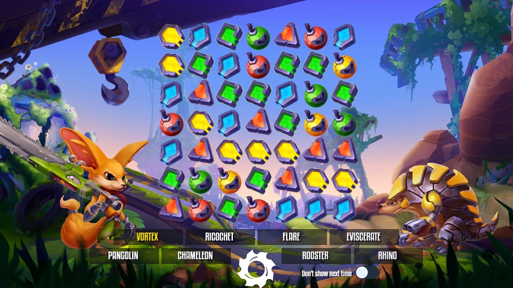 Screenshot of Nuke World slot from Evoplay Entertainment