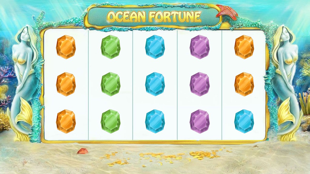 Screenshot of Ocean Fortune slot from Red Tiger Gaming