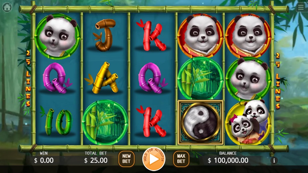 Screenshot of Panda Family slot from Ka Gaming