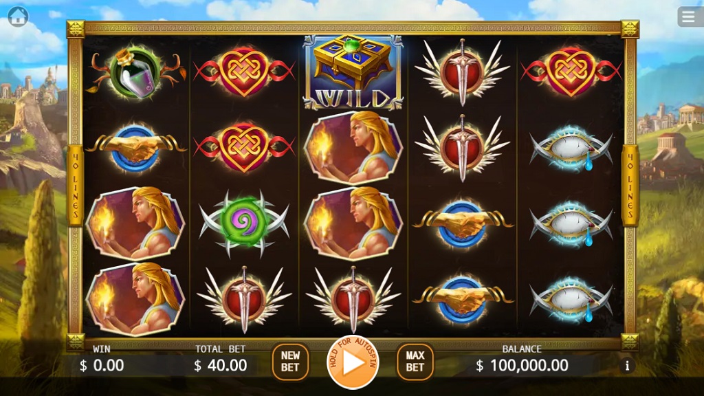 Screenshot of Pandora's Box slot from Ka Gaming