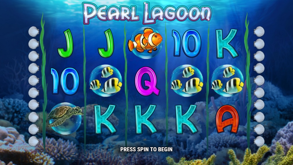Screenshot of Pearl Lagoon slot from Play’n Go