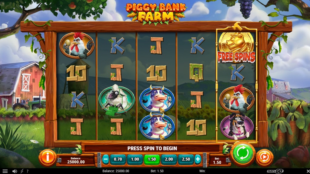 Piggy Gold Free Play in Demo Mode