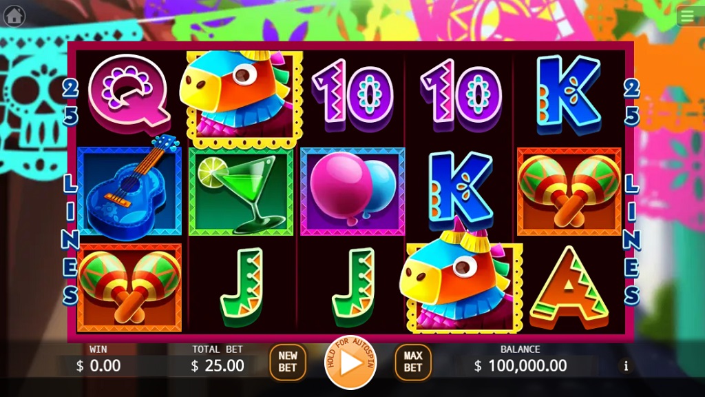 Screenshot of Pinata slot from Ka Gaming