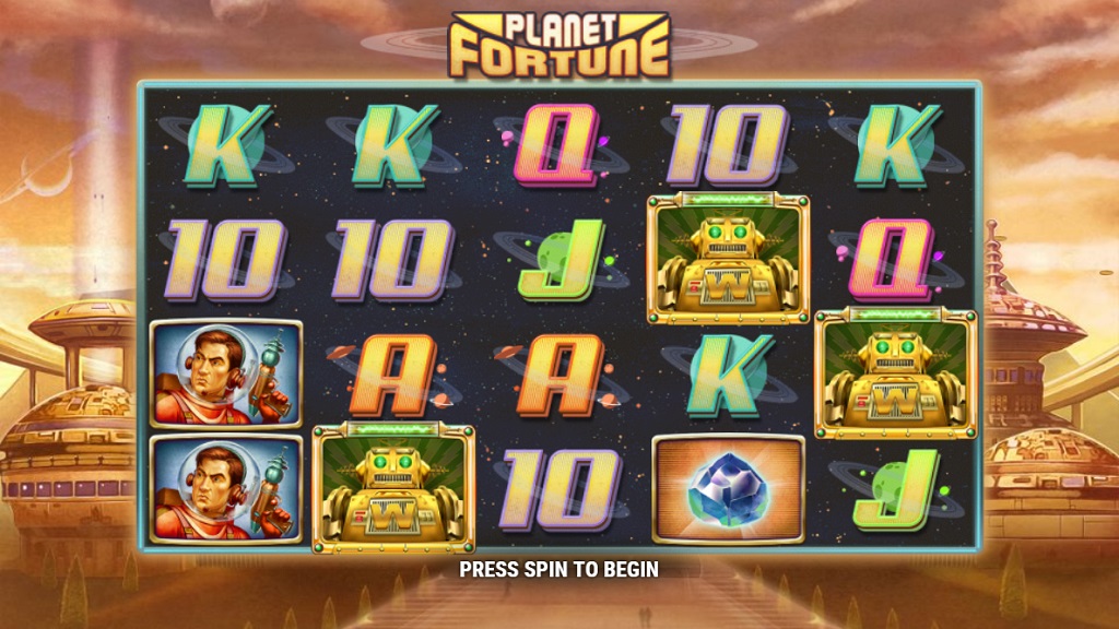 Screenshot of Planet Fortune slot from Play’n Go