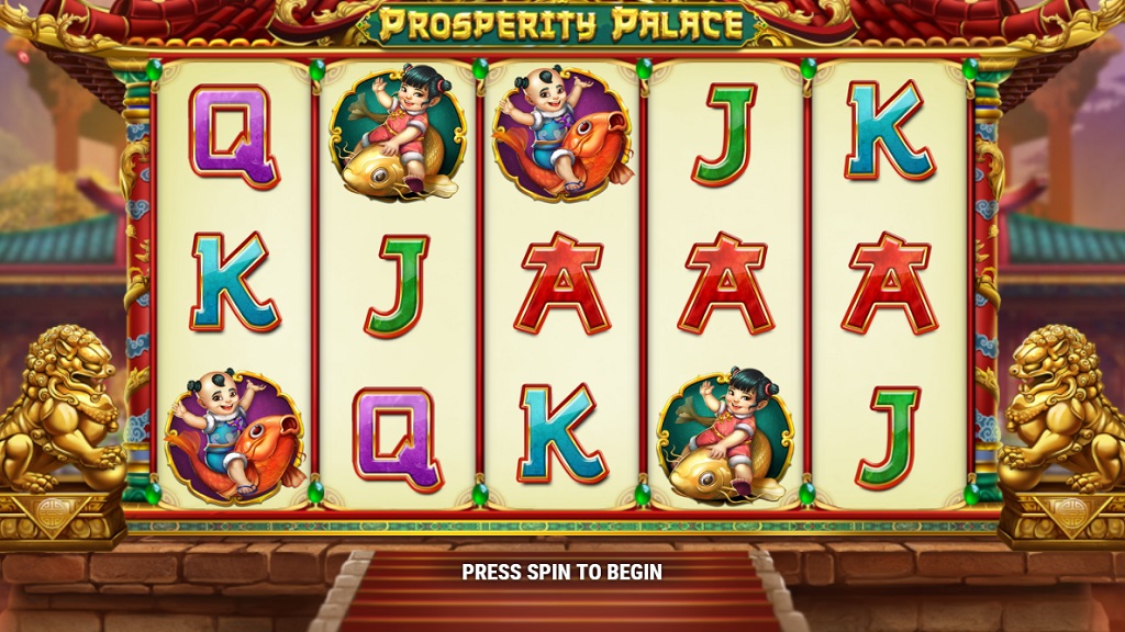 Screenshot of Prosperity Palace slot from Play’n Go