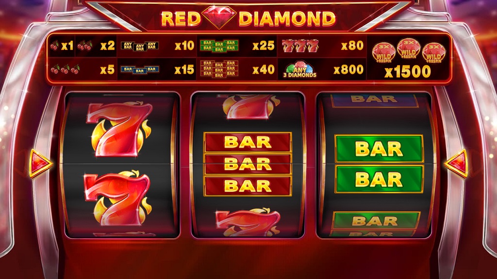 Screenshot of Red Diamond slot from Red Tiger Gaming