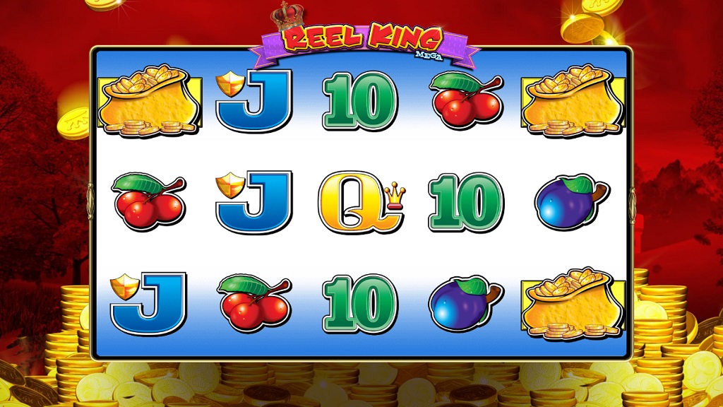 Screenshot of Reel King Mega slot from Red Tiger Gaming