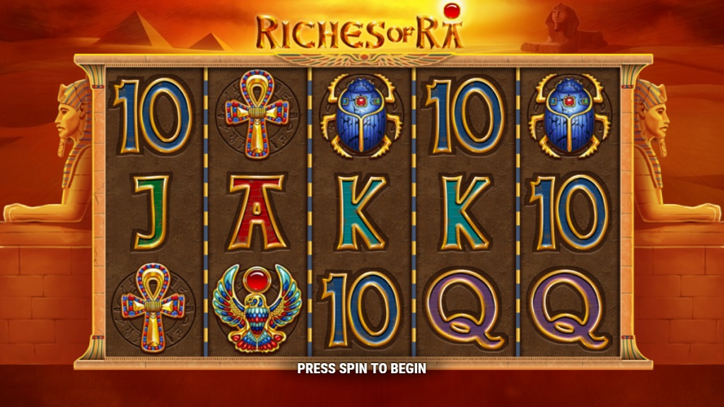 Screenshot of Riches of Ra slot from Play’n Go