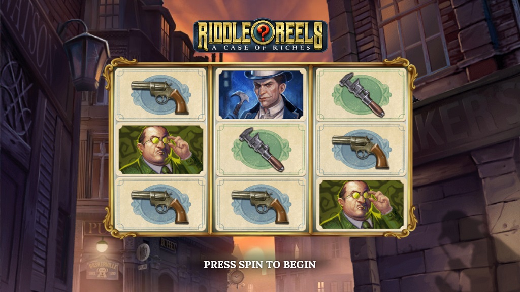 Screenshot of Riddle Reels: A Case of Riches slot from Play’n Go