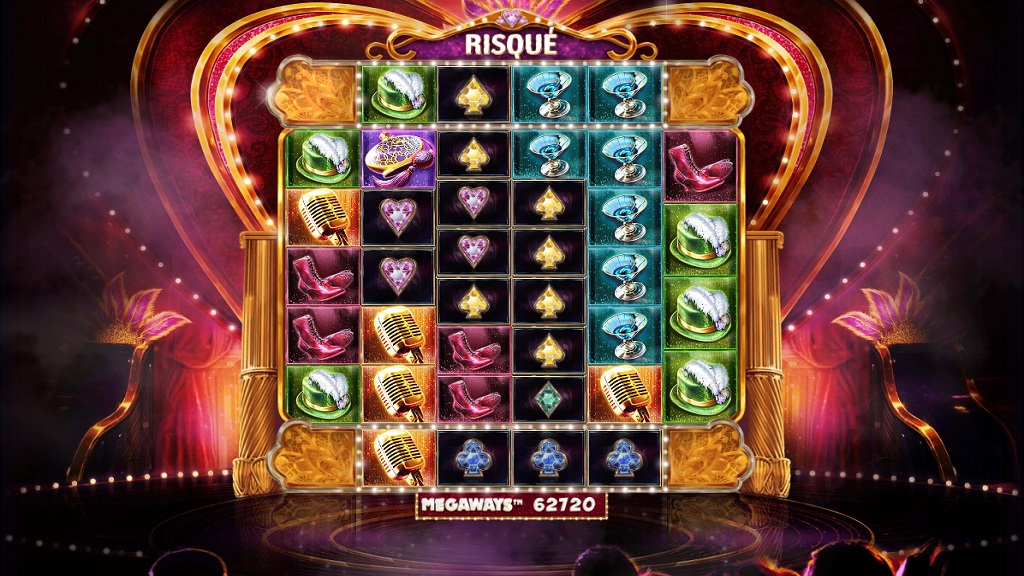 Screenshot of Risque Megaways slot from Red Tiger Gaming