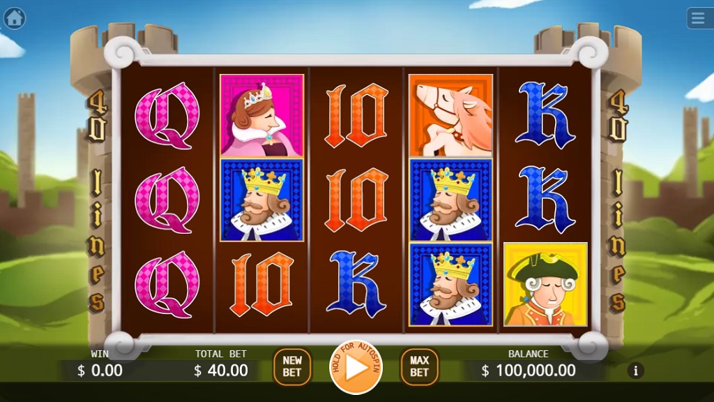 Screenshot of Royal Demeanor slot from Ka Gaming