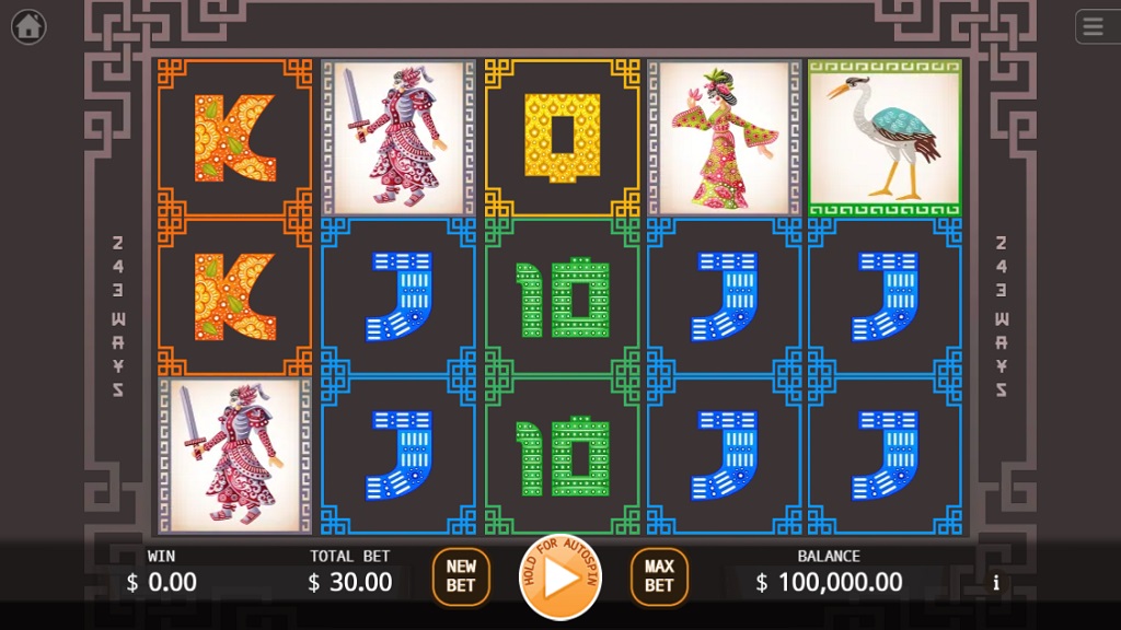 Screenshot of Shadow Play slot from Ka Gaming