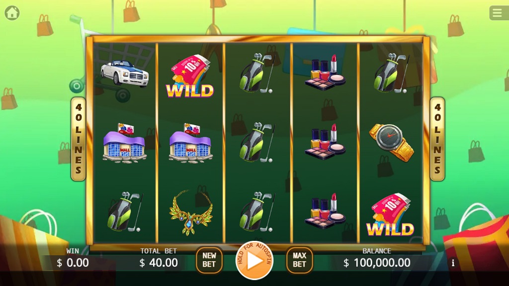 Screenshot of Shopping Fiend slot from Ka Gaming