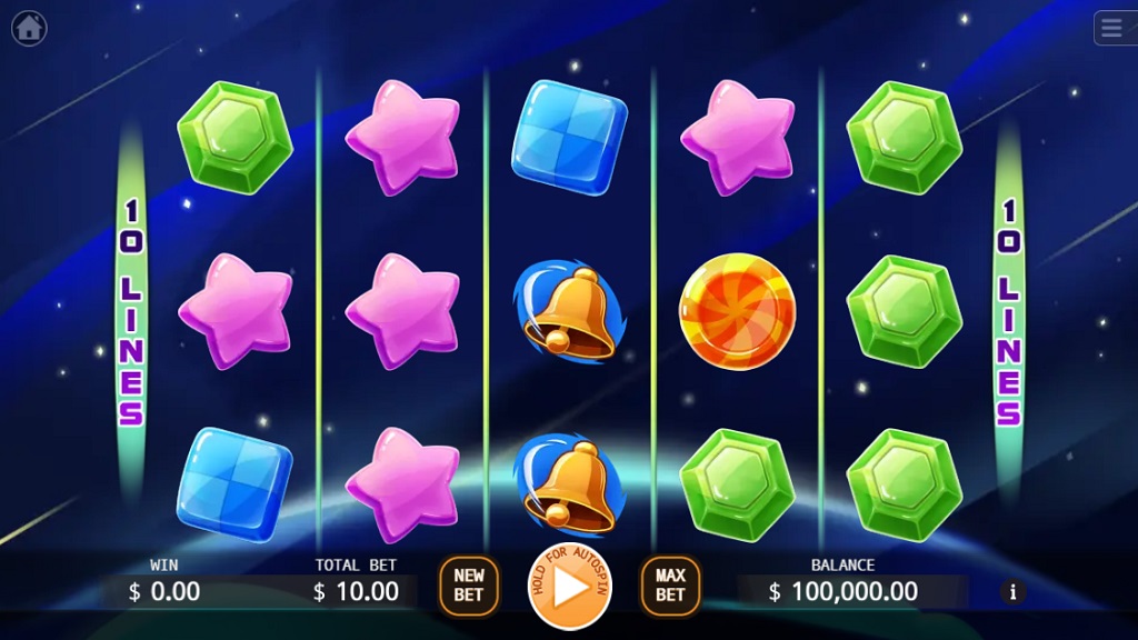 Screenshot of Space Storm slot from Ka Gaming