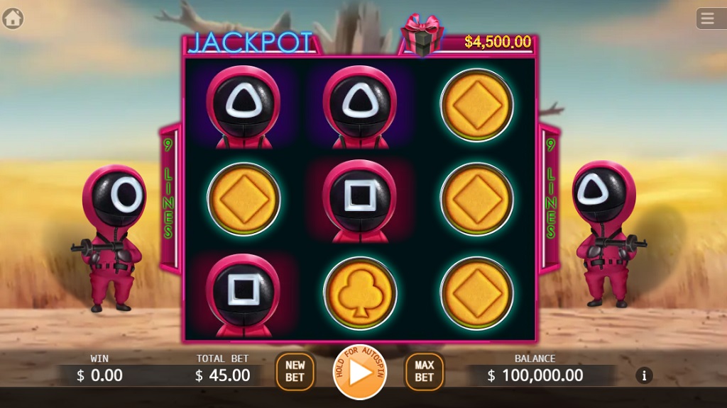 Screenshot of Squid Party Lock 2 Spin slot from Ka Gaming