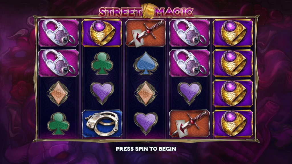 Screenshot of Street Magic slot from Play’n Go