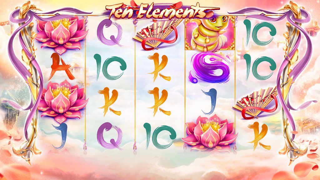 Screenshot of Ten Elements slot from Red Tiger Gaming