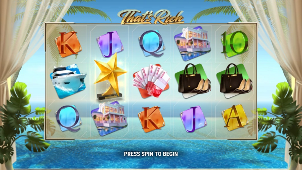 Screenshot of Thats Rich slot from Play’n Go