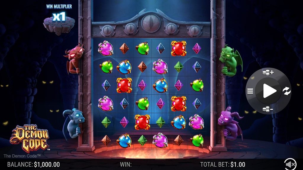 Screenshot of The Demon Code slot from SG Gaming