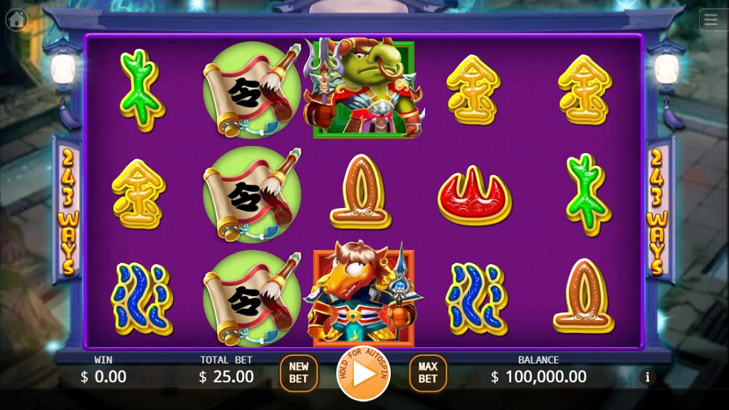 Screenshot of The Guard of Hades slot from Ka Gaming