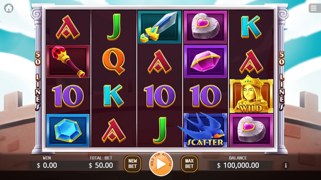 Screenshot of The Happy Prince slot from Ka Gaming