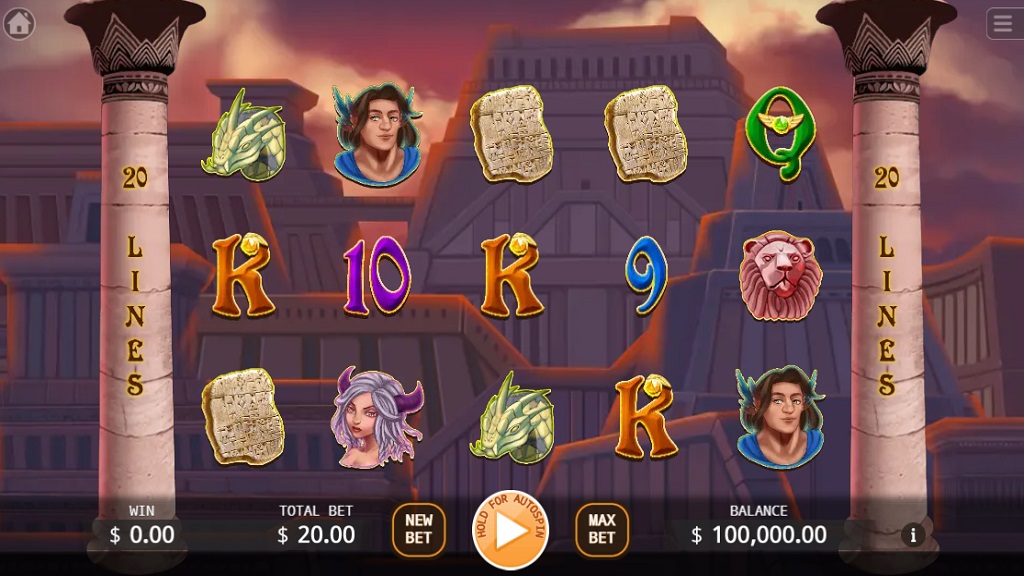 Screenshot of Tower of Babel slot from Ka Gaming