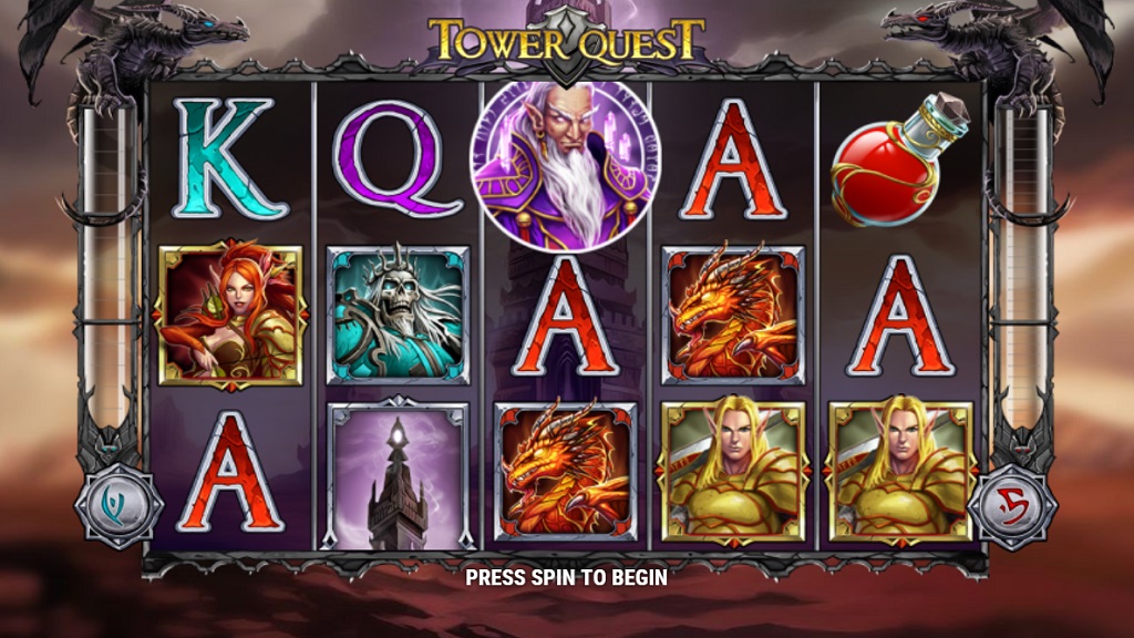 Screenshot of Tower Quest slot from Play’n Go