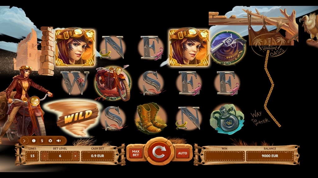 Screenshot of Victoria Wild slot from TrueLab Games