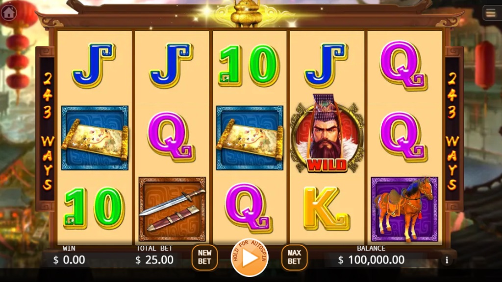 Screenshot of Wen Ding slot from Ka Gaming