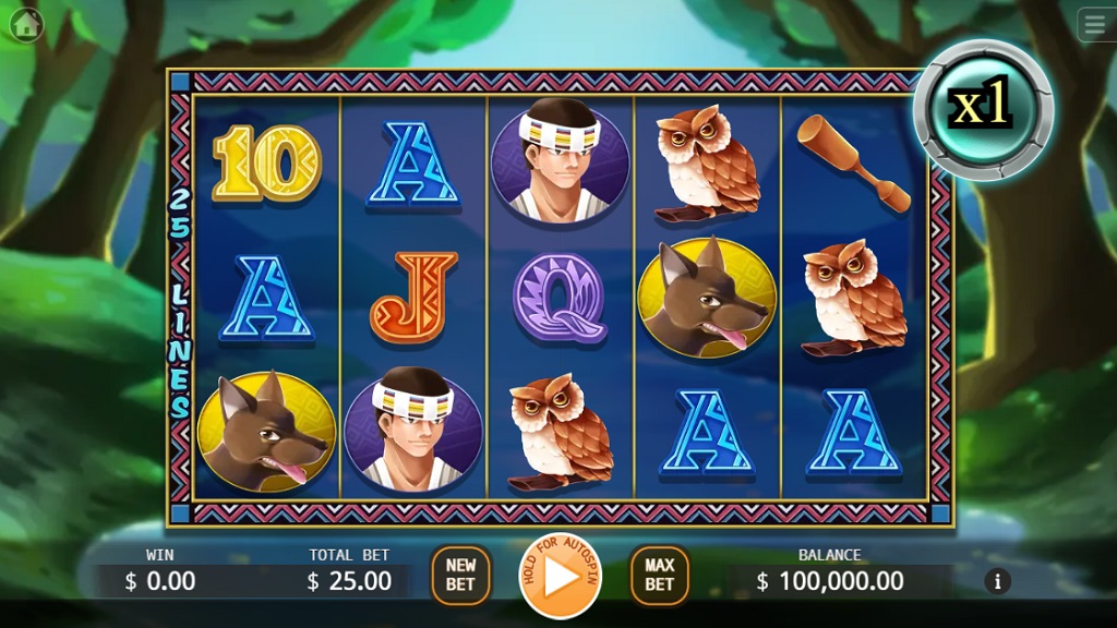 Screenshot of White Deer slot from Ka Gaming