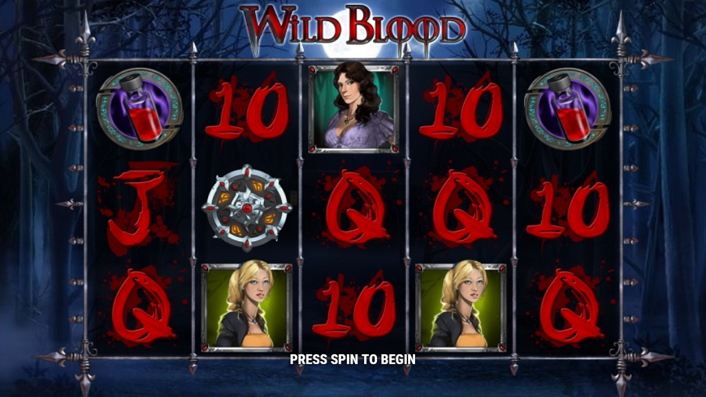 Screenshot of Wild Blood slot from Play’n Go