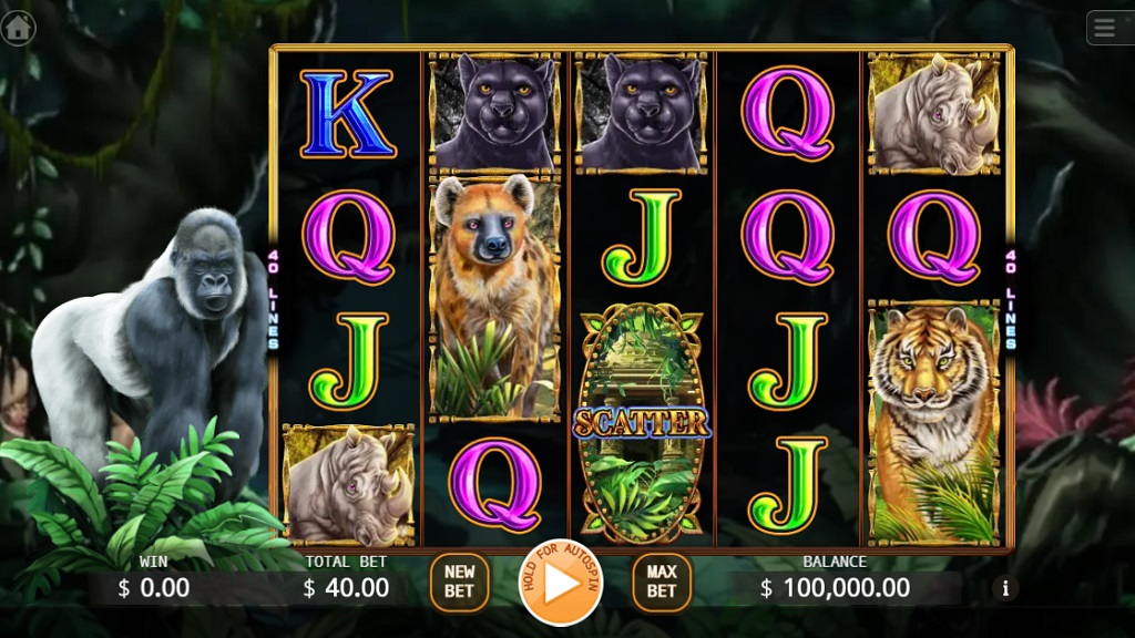 Screenshot of Wild Jungle slot from Ka Gaming